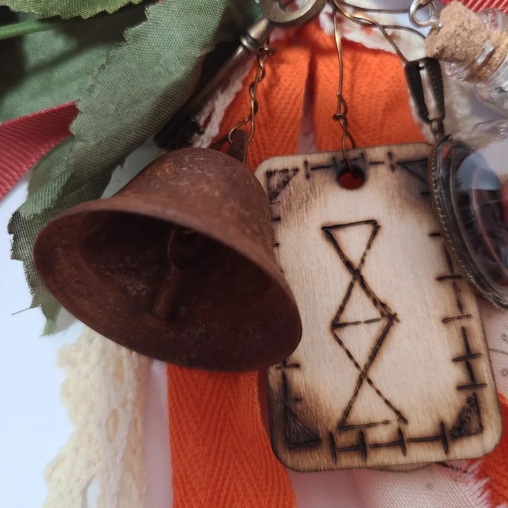 Protection Doorknob Hanger by Angie Bryan | Unique Handcrafted Spiritual Decor - Picture 4 of 5